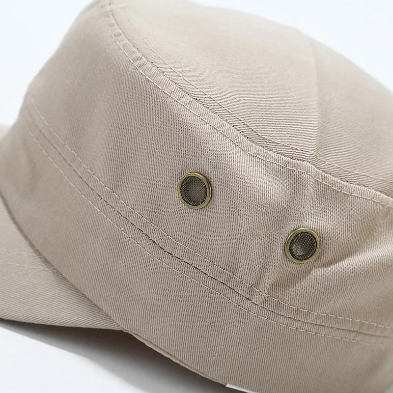 Solid Color Military Cadet Hat, image 4