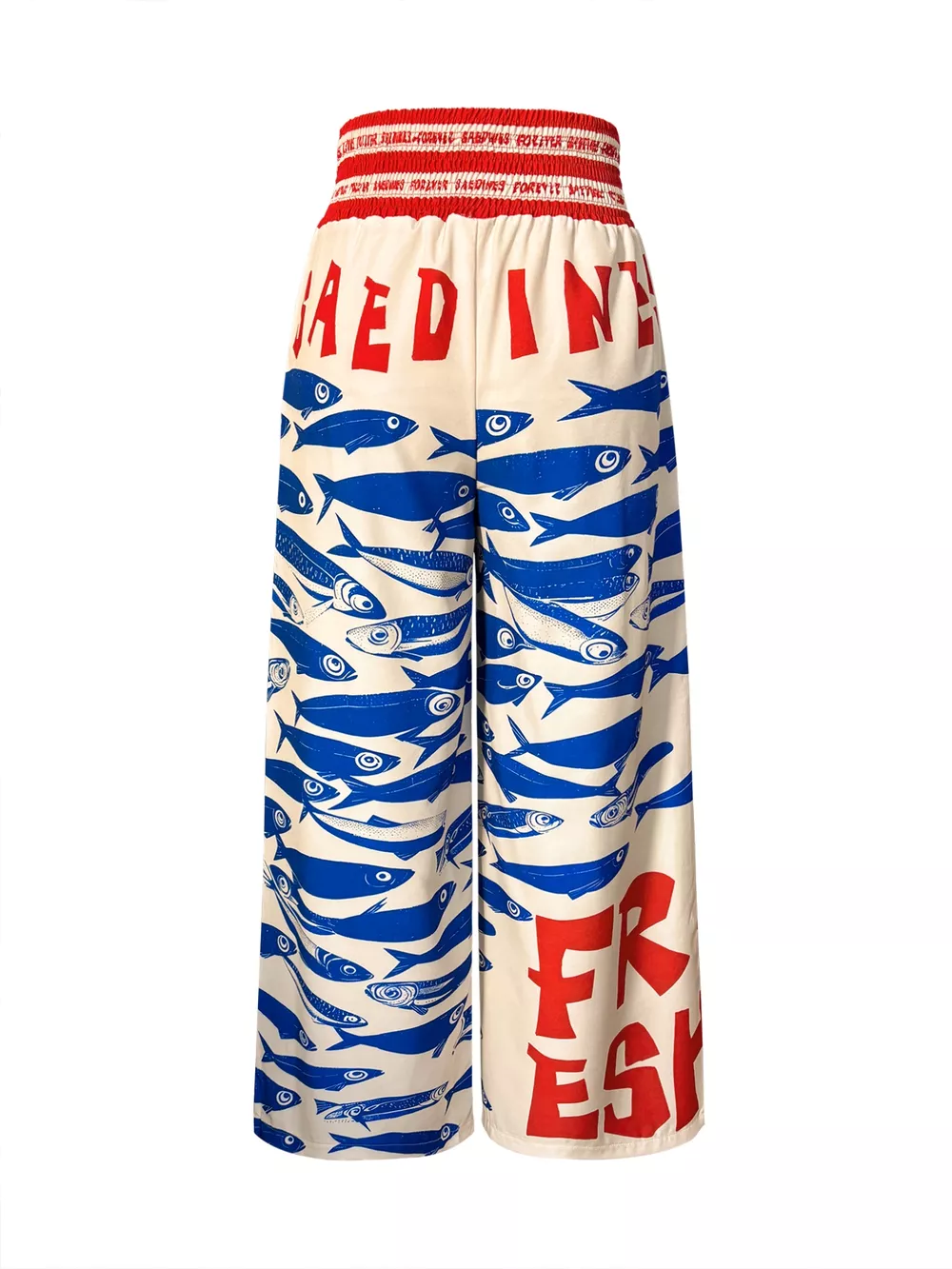 Plus Size Printed Wide Leg Pants, image 7