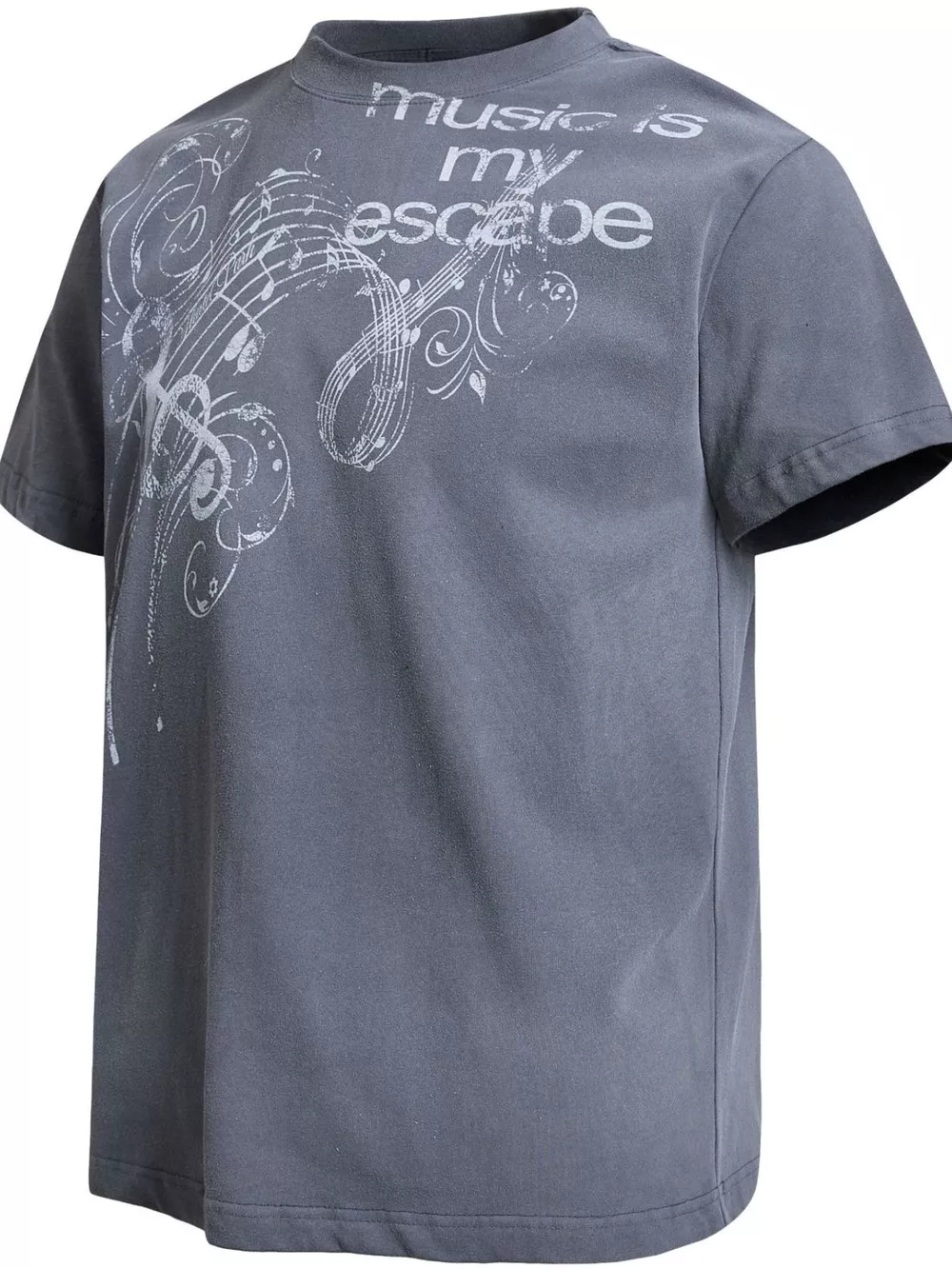 Men's Round Neck Short Sleeve T-Shirt, image 11