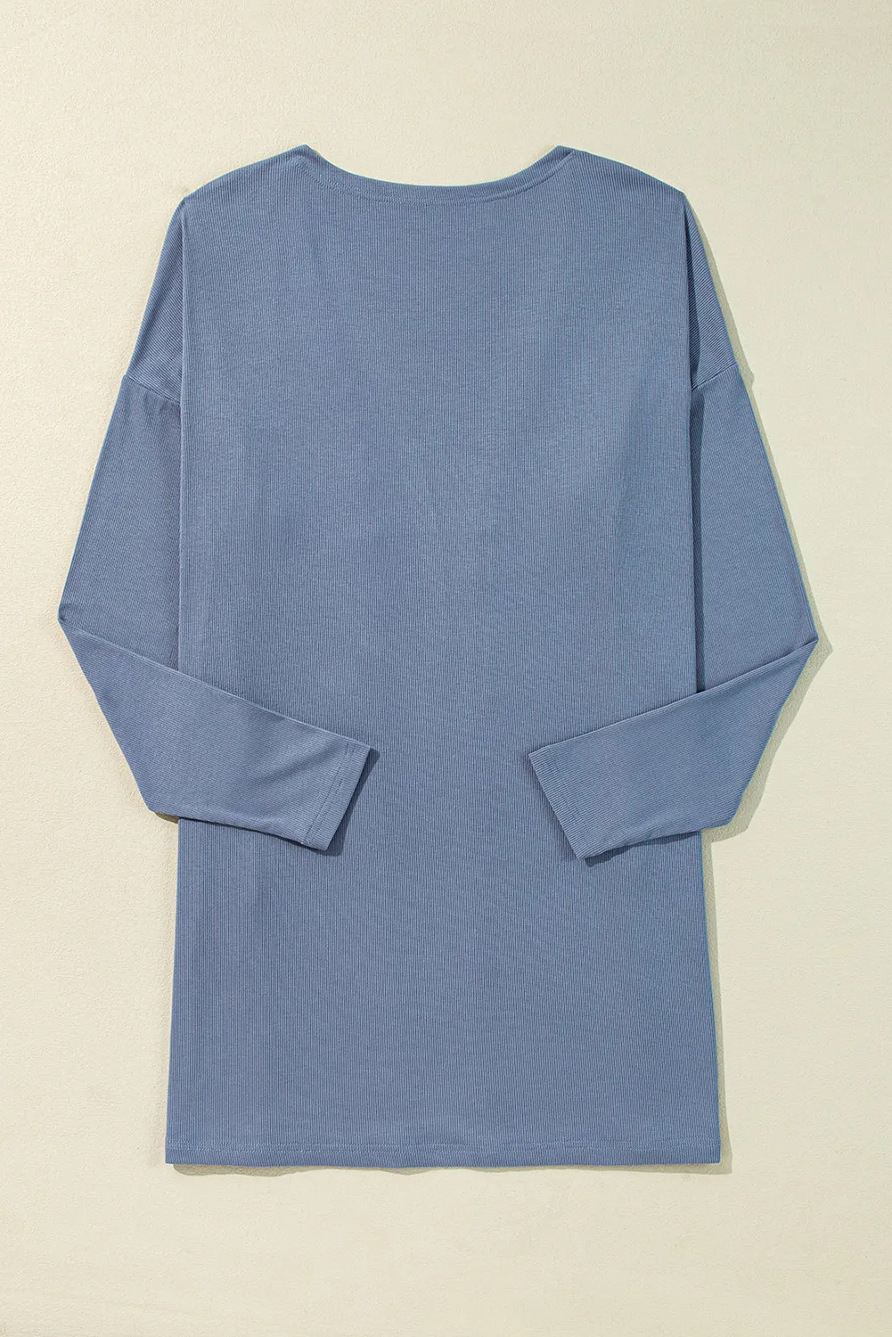 Slit Open Front Long Sleeve Cover Up, image 5