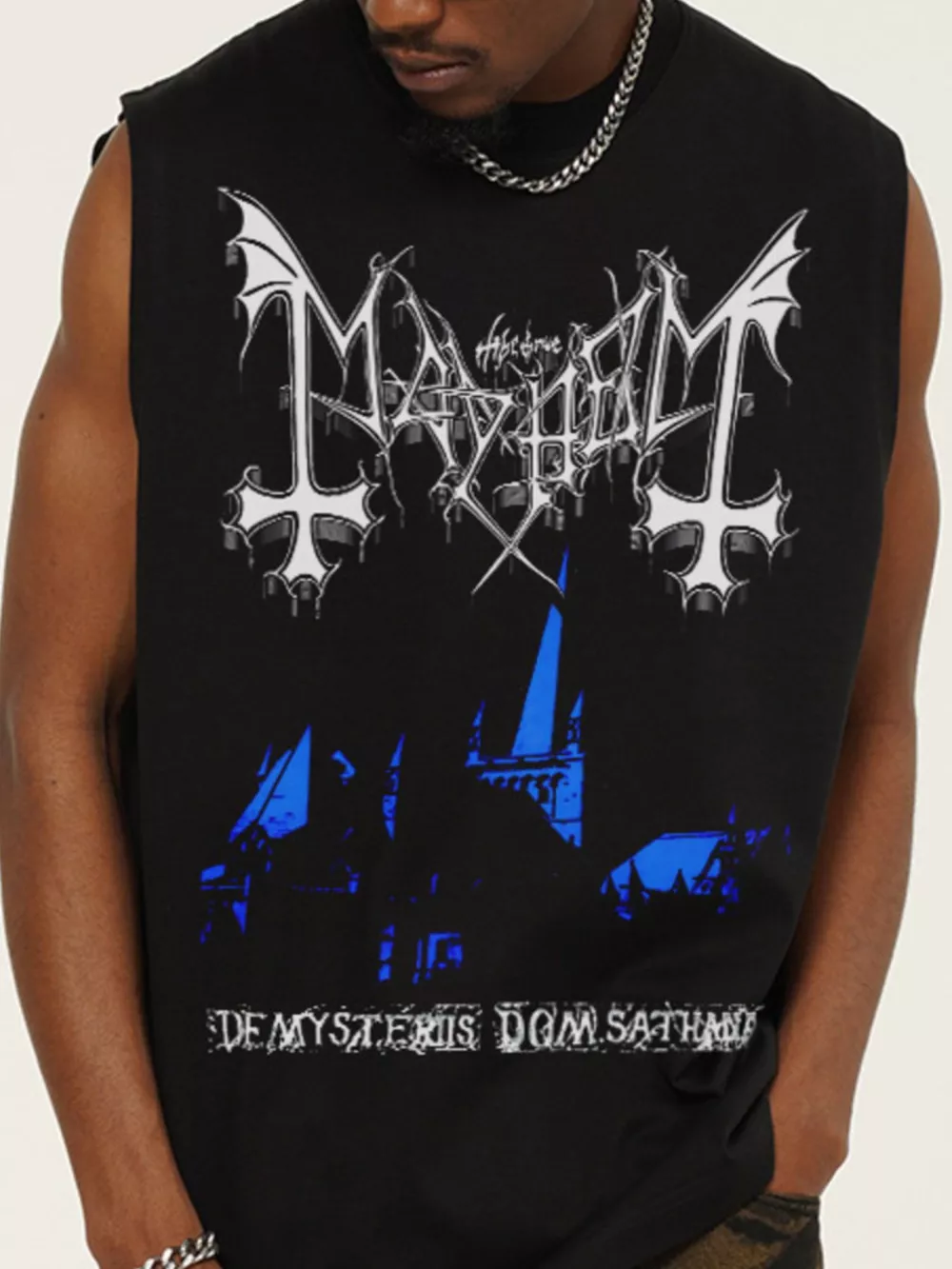 Men's Graphic Vintage Wash Tank Top