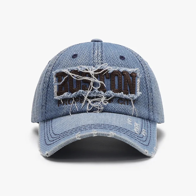Letter Adjustable Cotton Baseball Cap, image 2