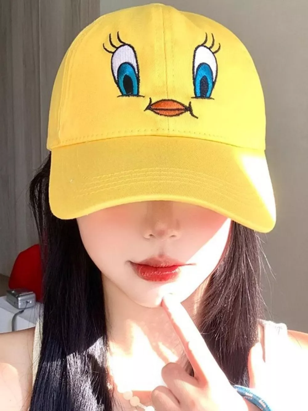 Duck Embroidered Baseball Cap