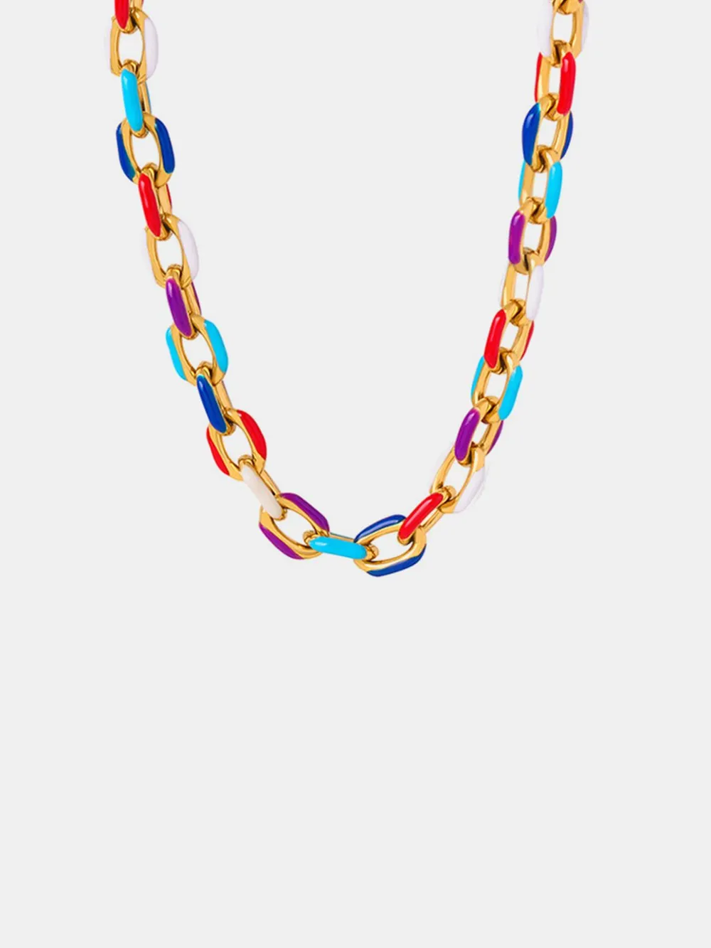 18K Gold-Plated Titanium Steel Necklace