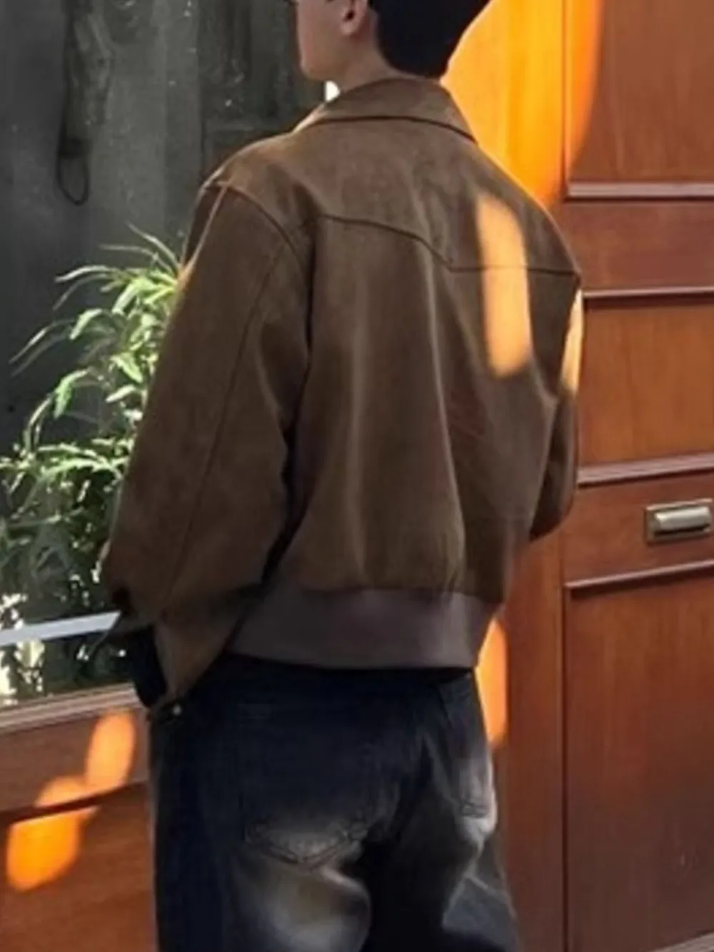 Men's Plus Size Zip Up Long Sleeve Jacket, image 8