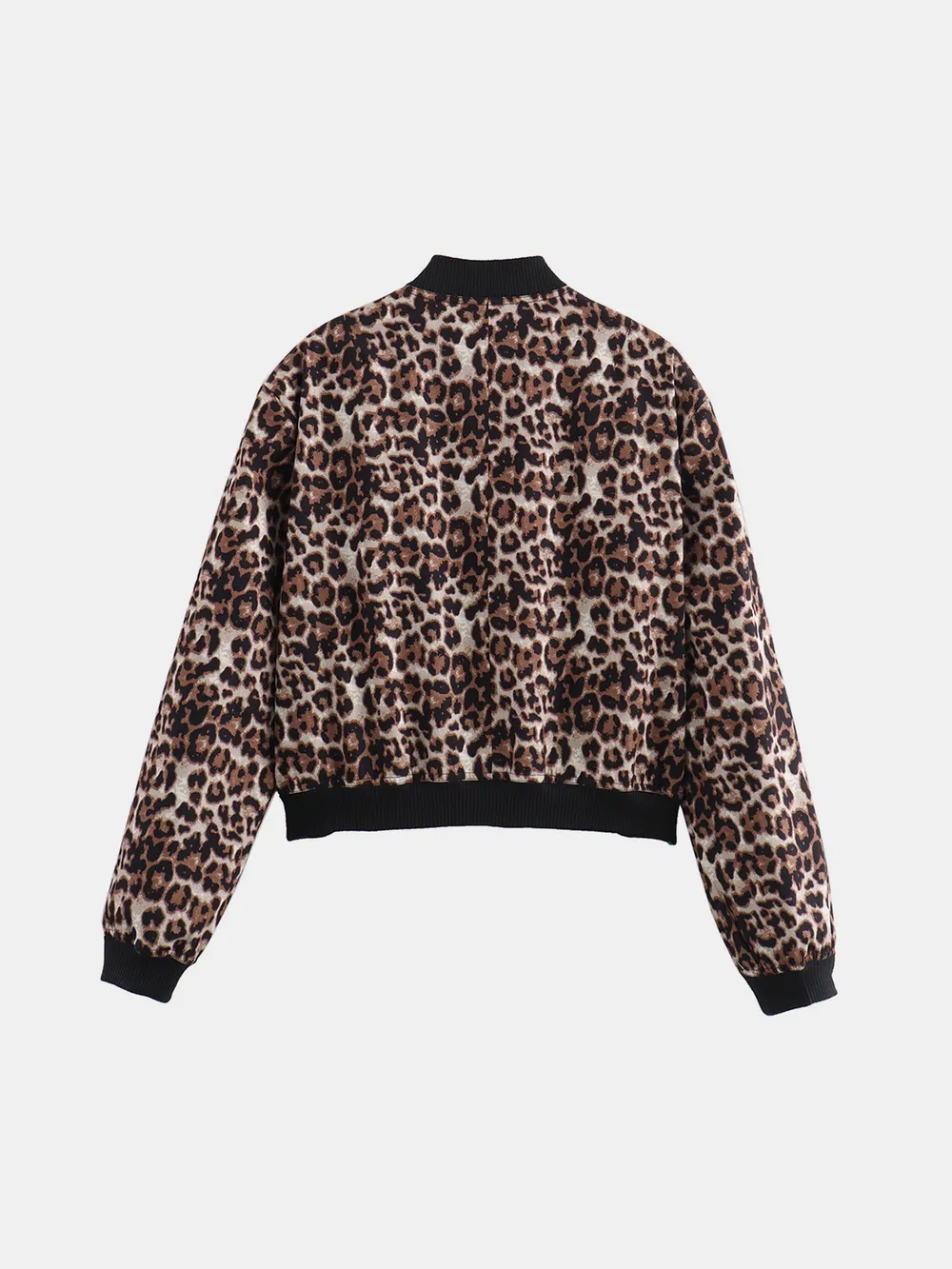Pocketed Snap Down Baseball Collar Jacket, image 22