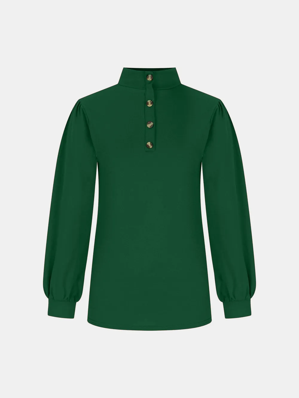 Full Size Mock Neck Long Sleeve T-Shirt, image 15