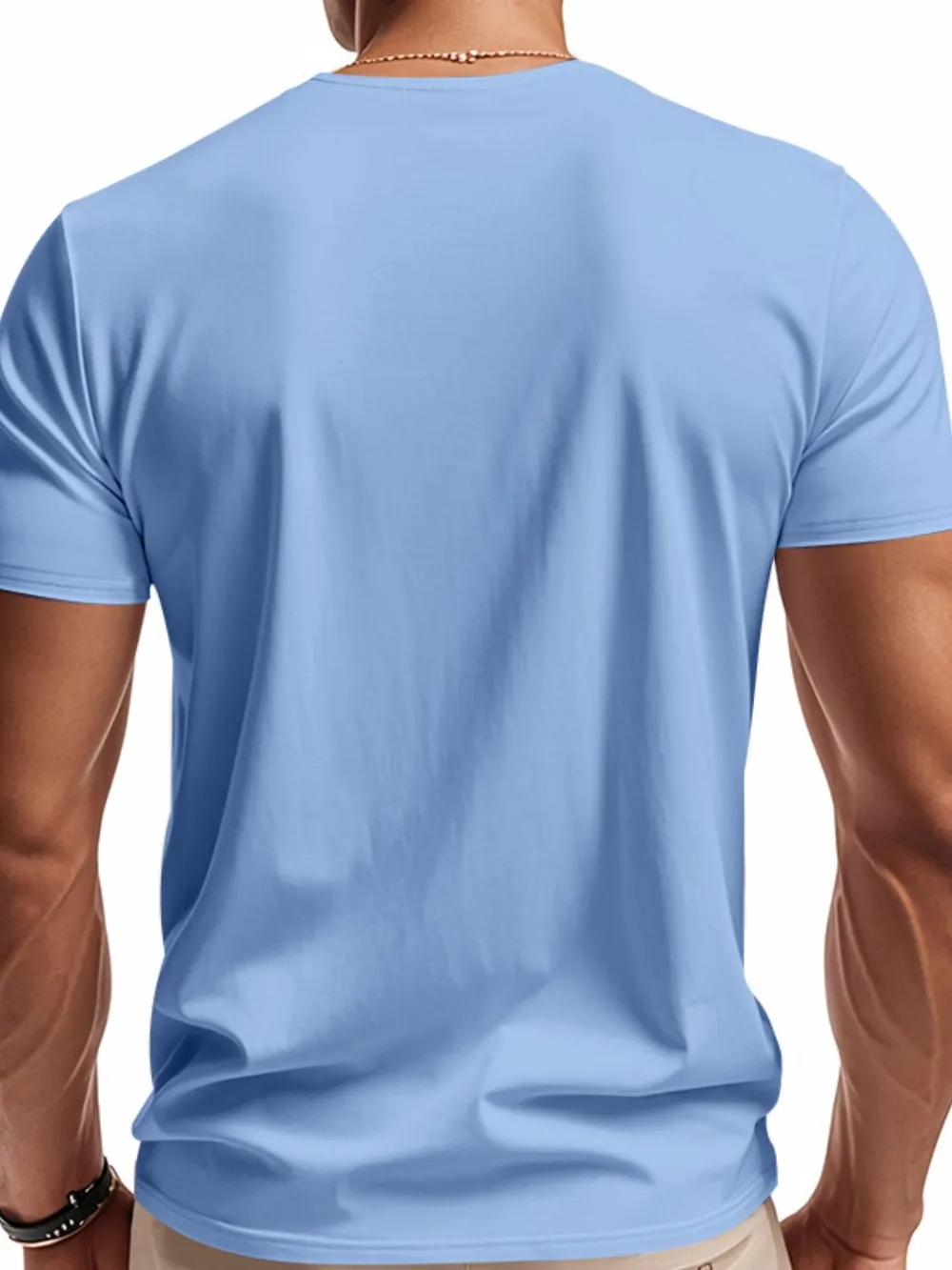 Men's Full Size Short Sleeve T-Shirt Plus Size, image 3