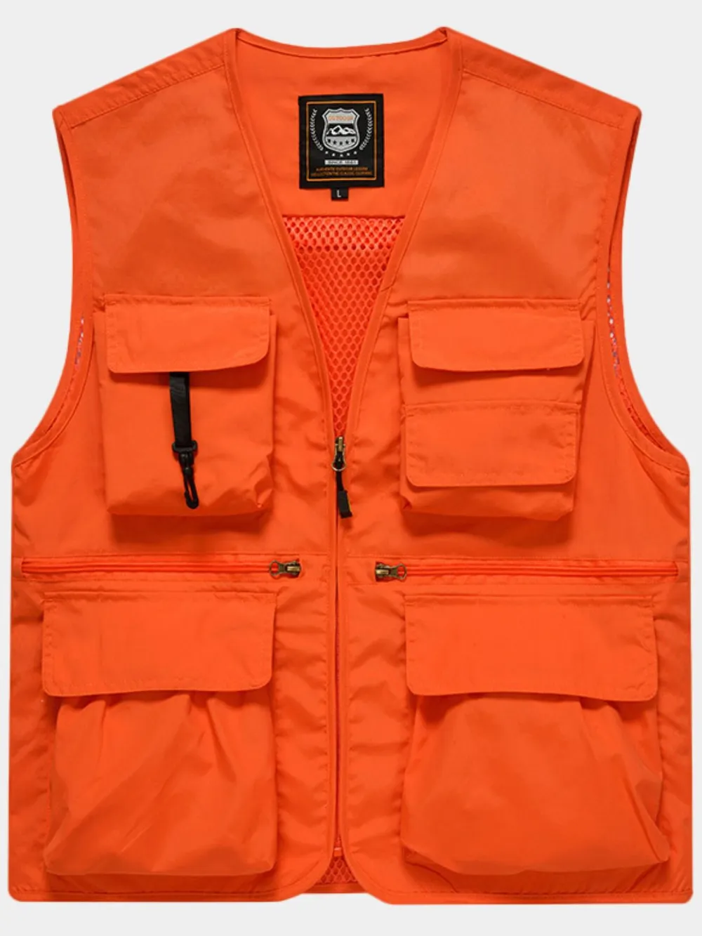 Men's Plus Size Zip Up Vest, image 10