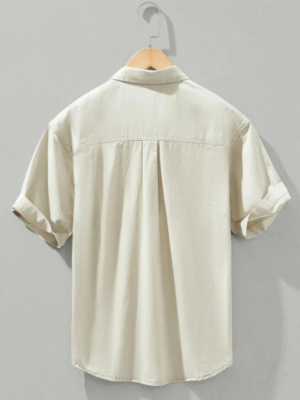 Men's Plus Size Button Up Long Sleeve Shirt, image 2