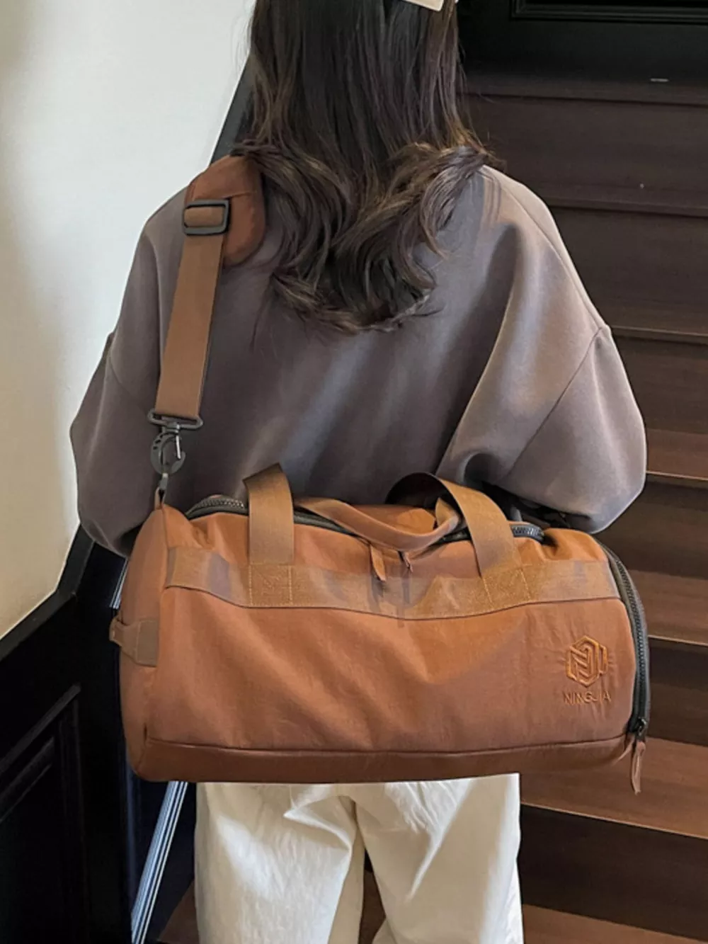 Oxford Cloth Duffel Bag, image 7