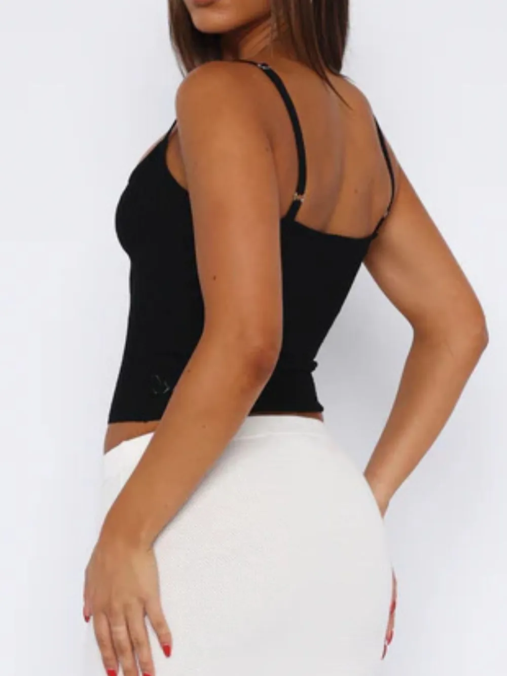 Lace Square Neck Cami, image 8