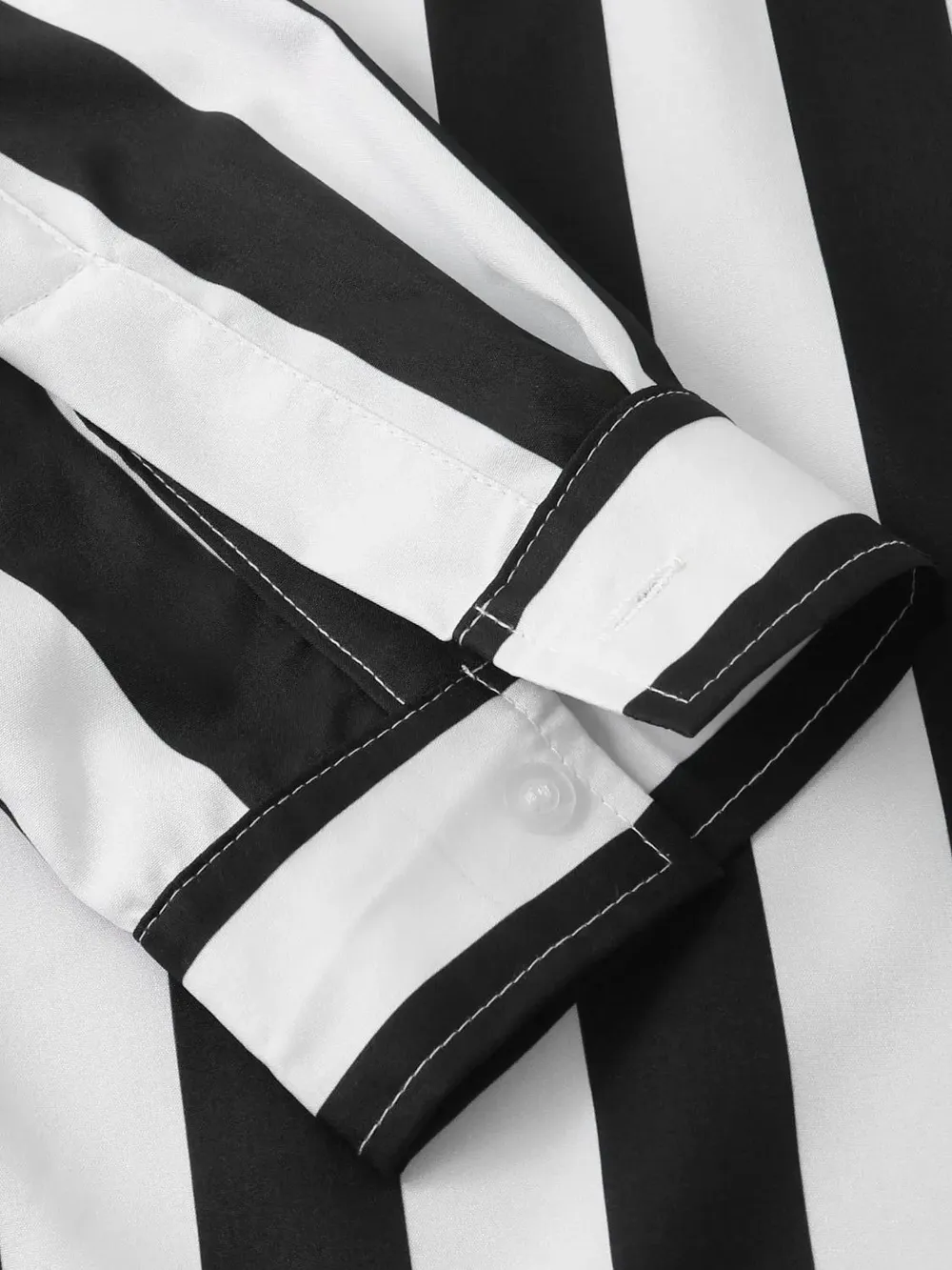 Men's Striped Button Down Shirt, image 5
