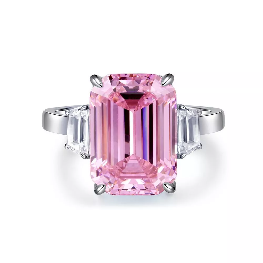 925 Sterling Silver Geometric Ring, image 8