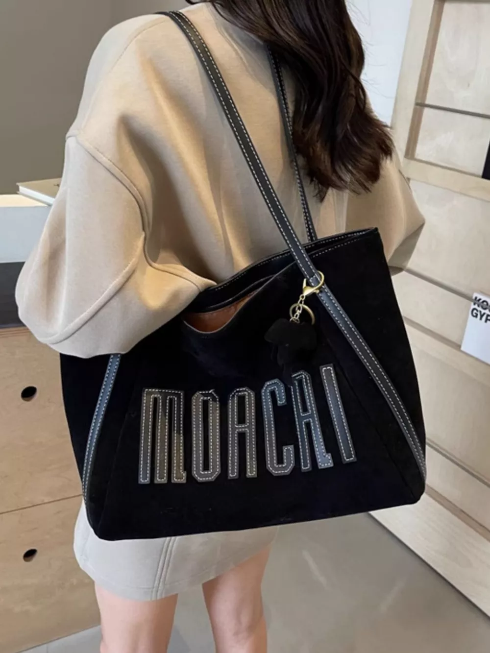 Casual Letter Shoulder Bag
