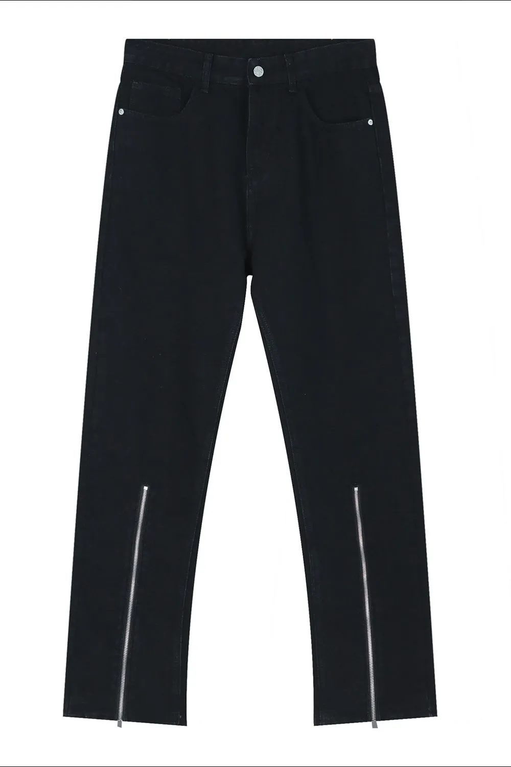 Pocketed Jeans with Zipper, image 5