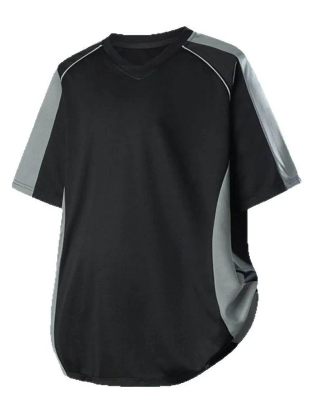 Men's Plus Size Contrast Short Sleeve T-Shirt, image 4