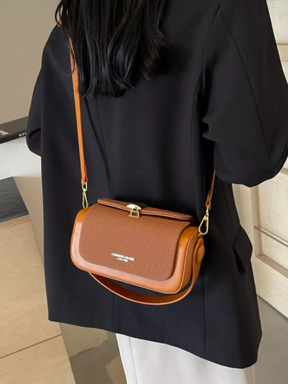 Adjustable Strap Crossbody Bag, image 7