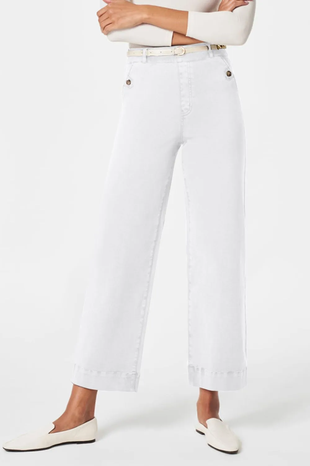 High Waist Jeans with Pockets, image 11