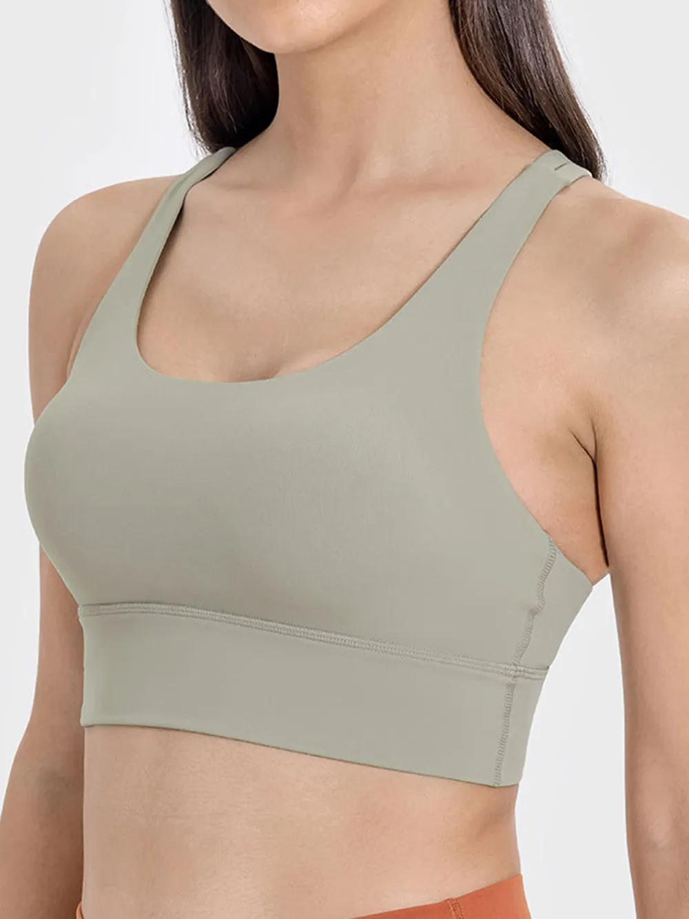Crisscross Scoop Neck Active Tank, image 15