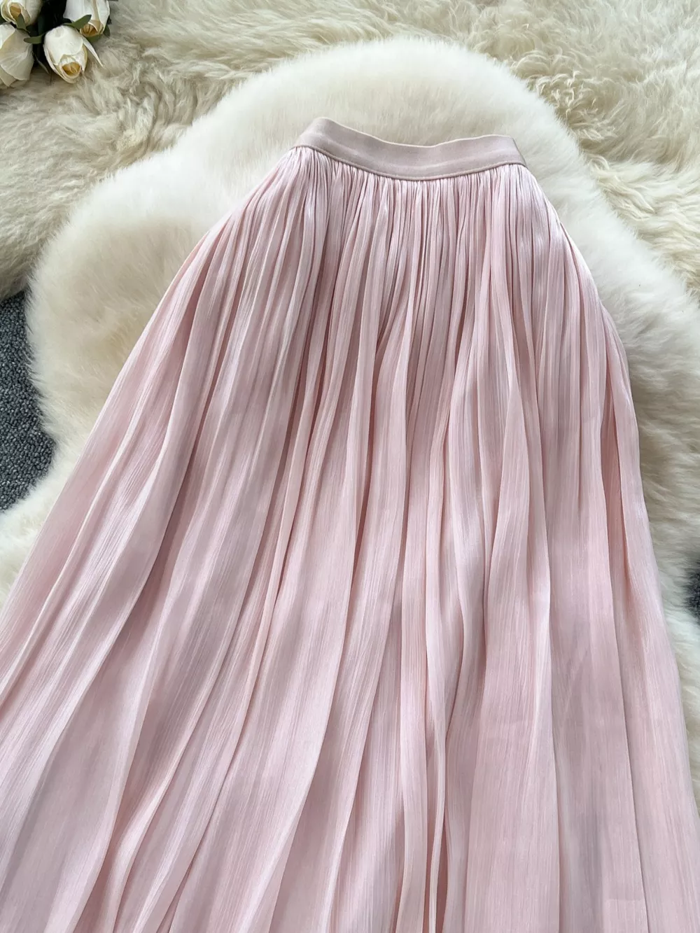 High Waist Maxi Skirt, image 4