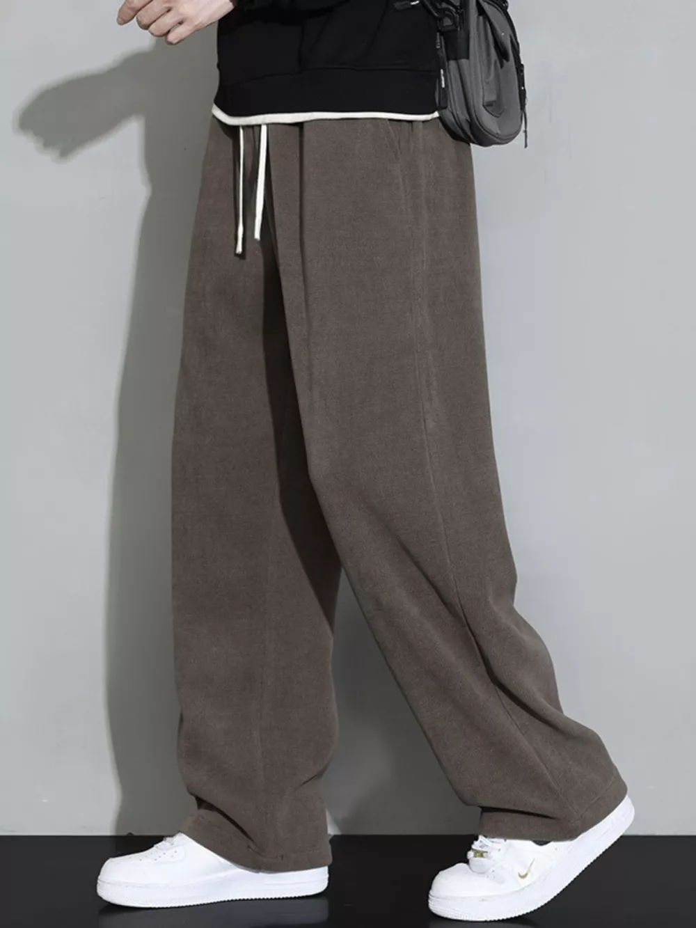 Men's Plus Size Relaxed Fit Drawstring Pants, image 6