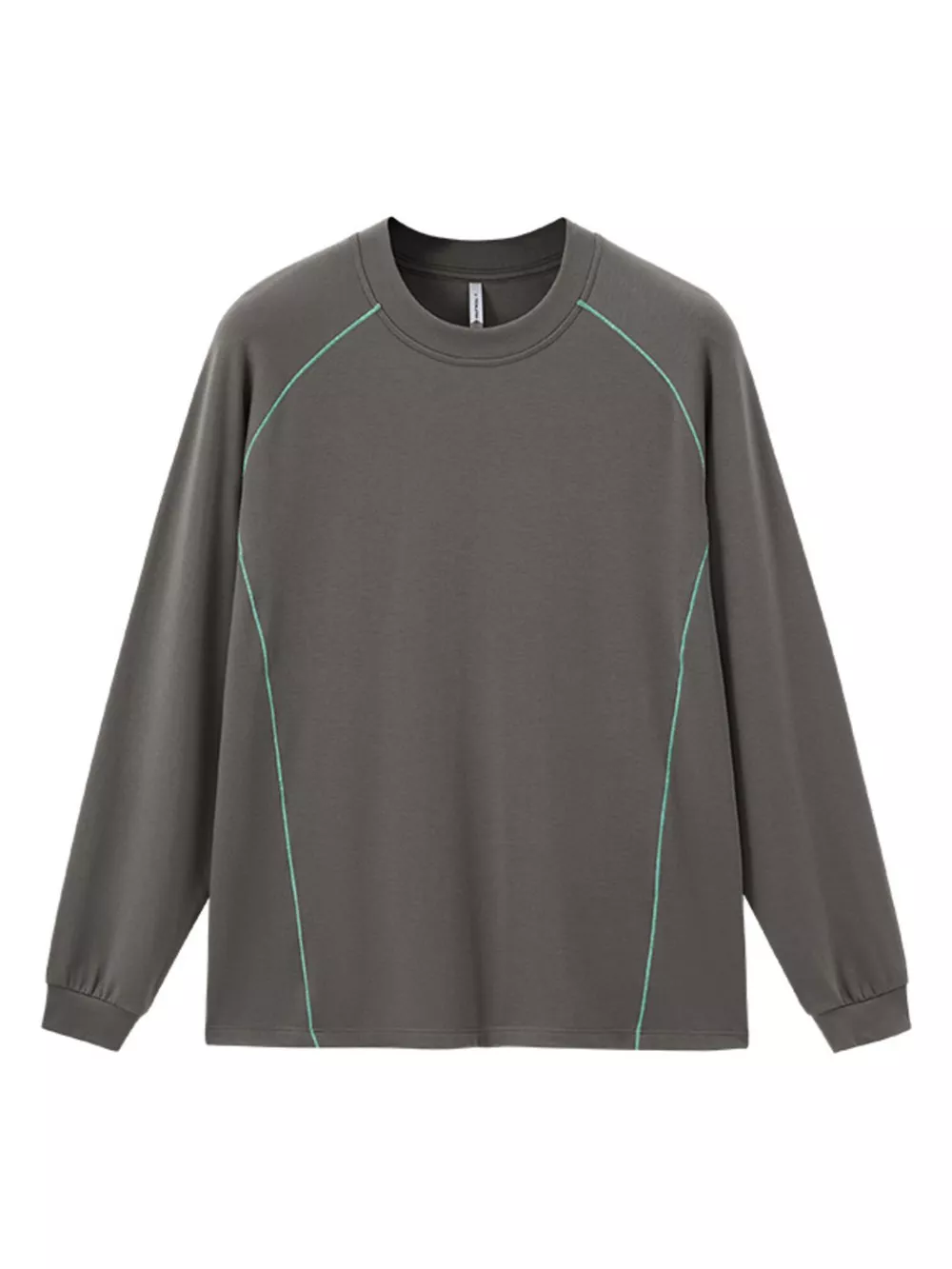 Men's Round Neck Raglan Sleeve T-Shirt, image 2