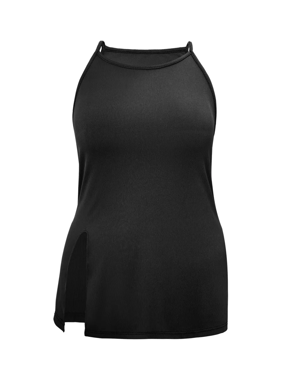 Plus Size Slit Round Neck Cami, image 5