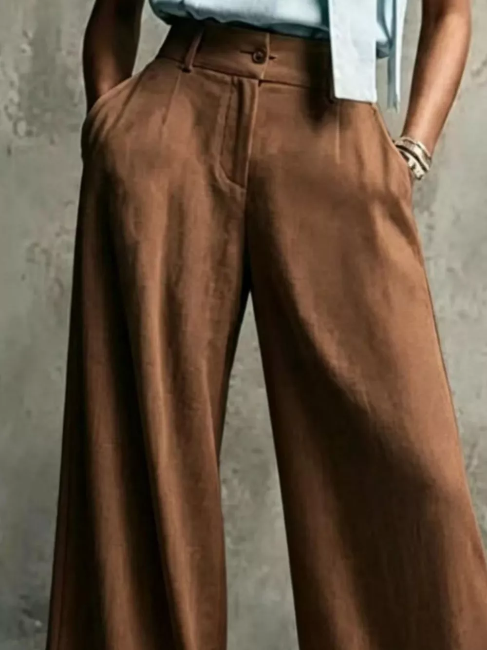 High-Waisted Wide-Leg Pants, image 14