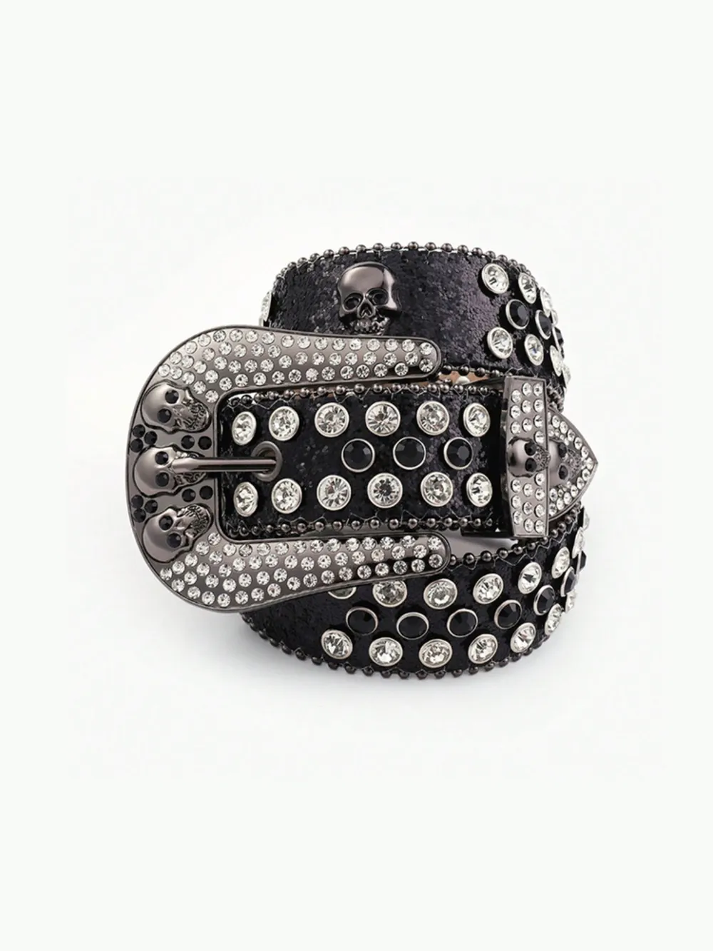 PU Leather Skull Belt, image 4