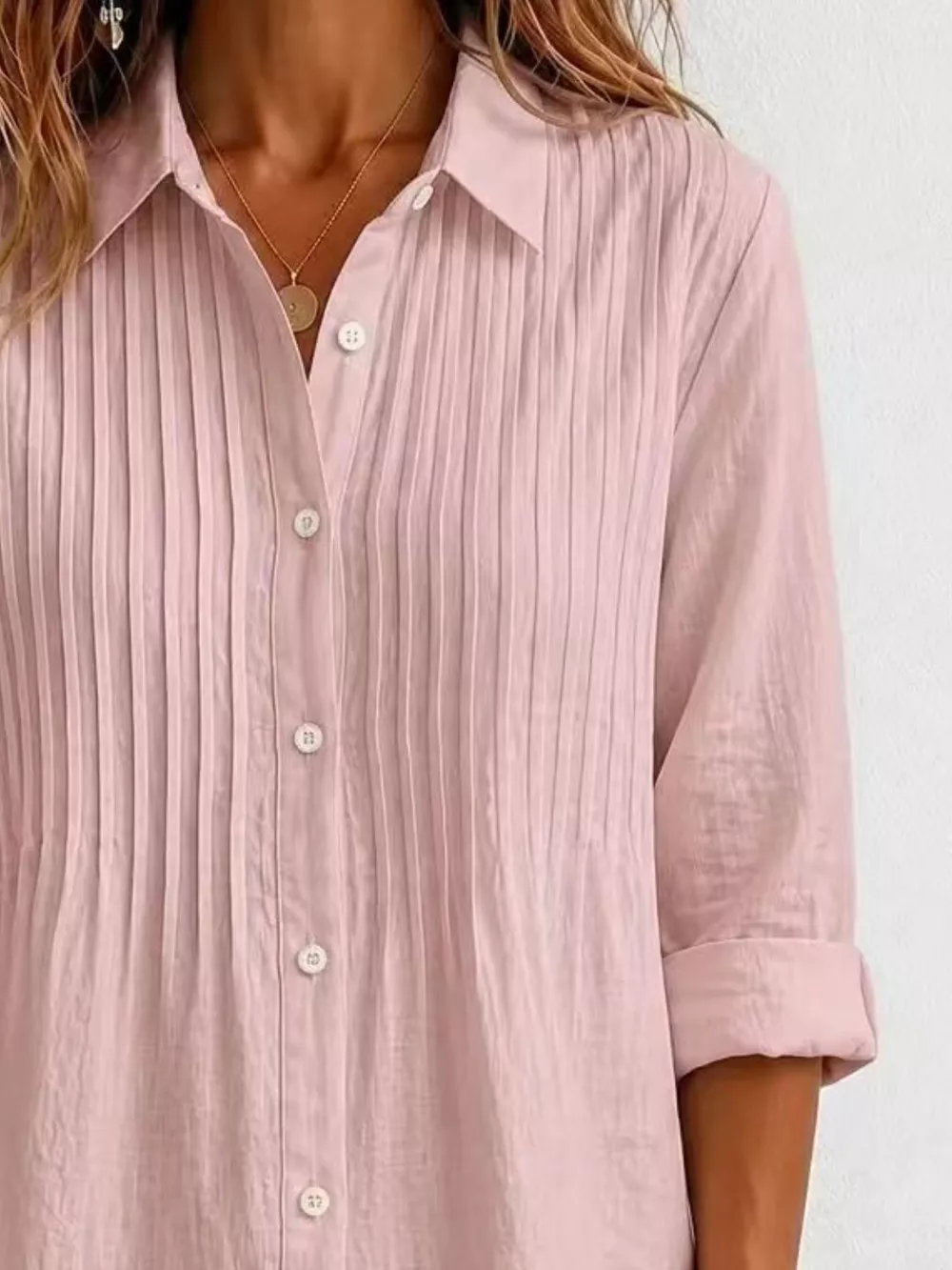 Men's Full Size Button Up Long Sleeve Shirt Plus Size, image 12