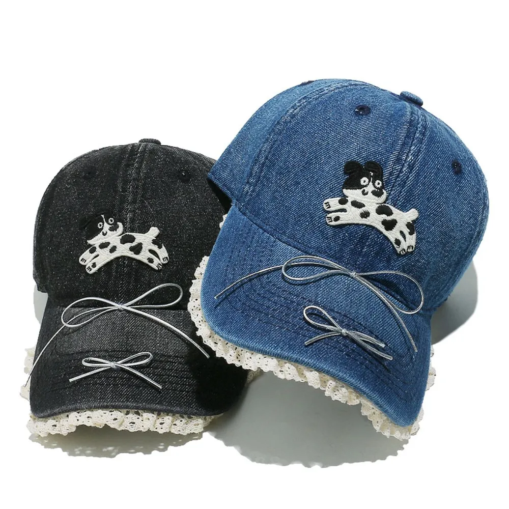 Dog Bow Adjustable Baseball Cap, image 10