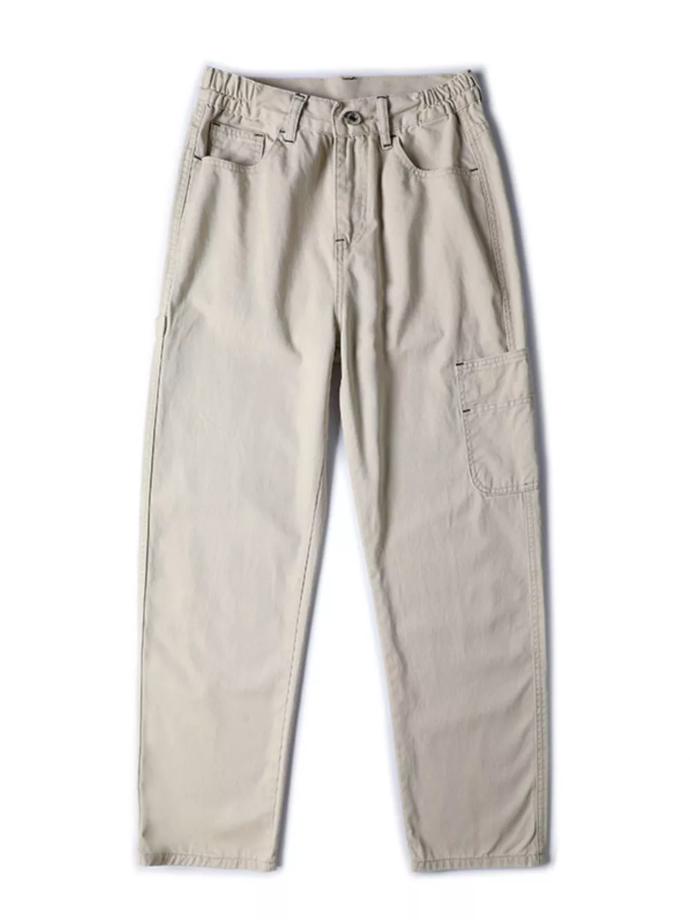 Men's Full Size Relaxed Fit Cargo Jeans Plus Size, image 4