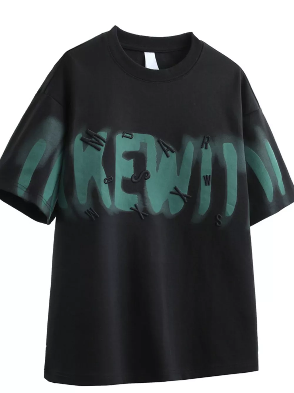 Men's Plus Size Graphic Oversized T-Shirt, image 2