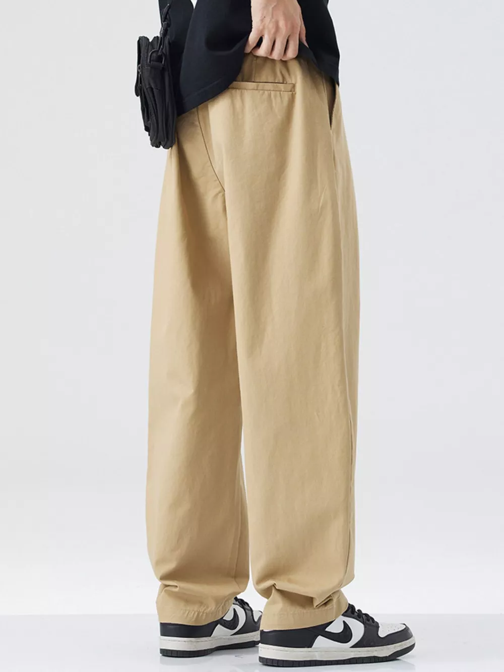 Men's Wide Leg Casual Pants, image 9