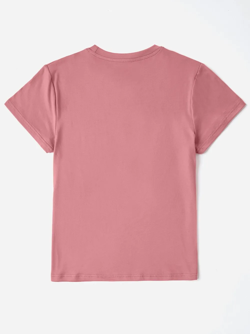 Graphic Round Neck Short Sleeve T-Shirt, image 5