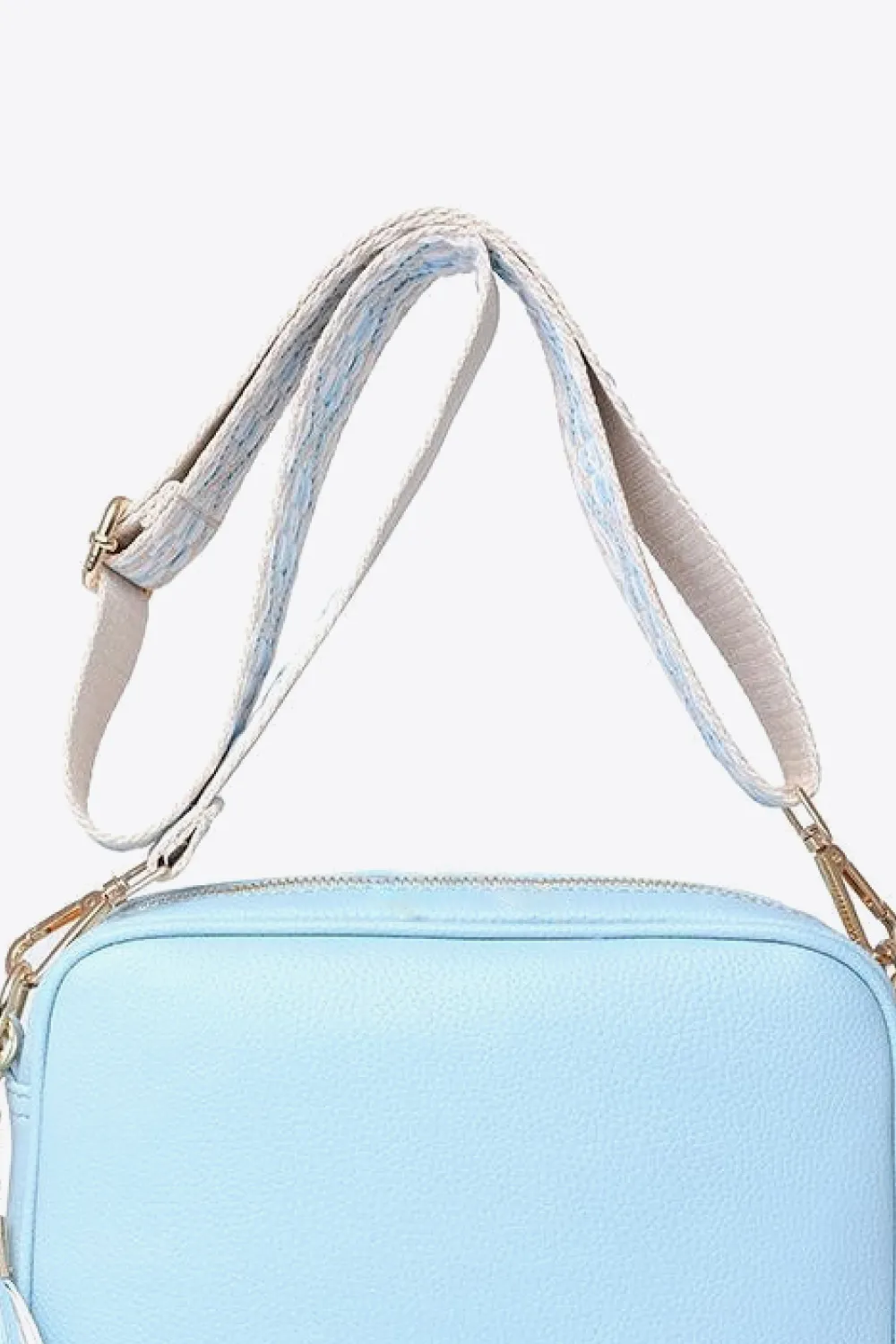 PU Leather Tassel Crossbody Bag, image 12