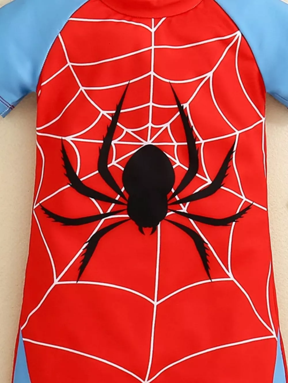 Children's Spider-Man Short Sleeve One-Piece Swimsuit, image 3
