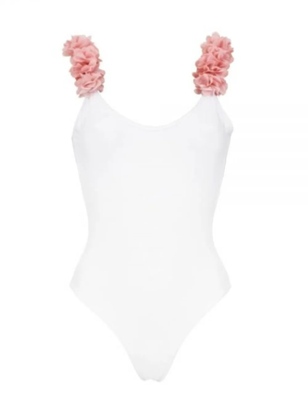 Backless Petal Strap Parent-Child Swimsuit, image 15