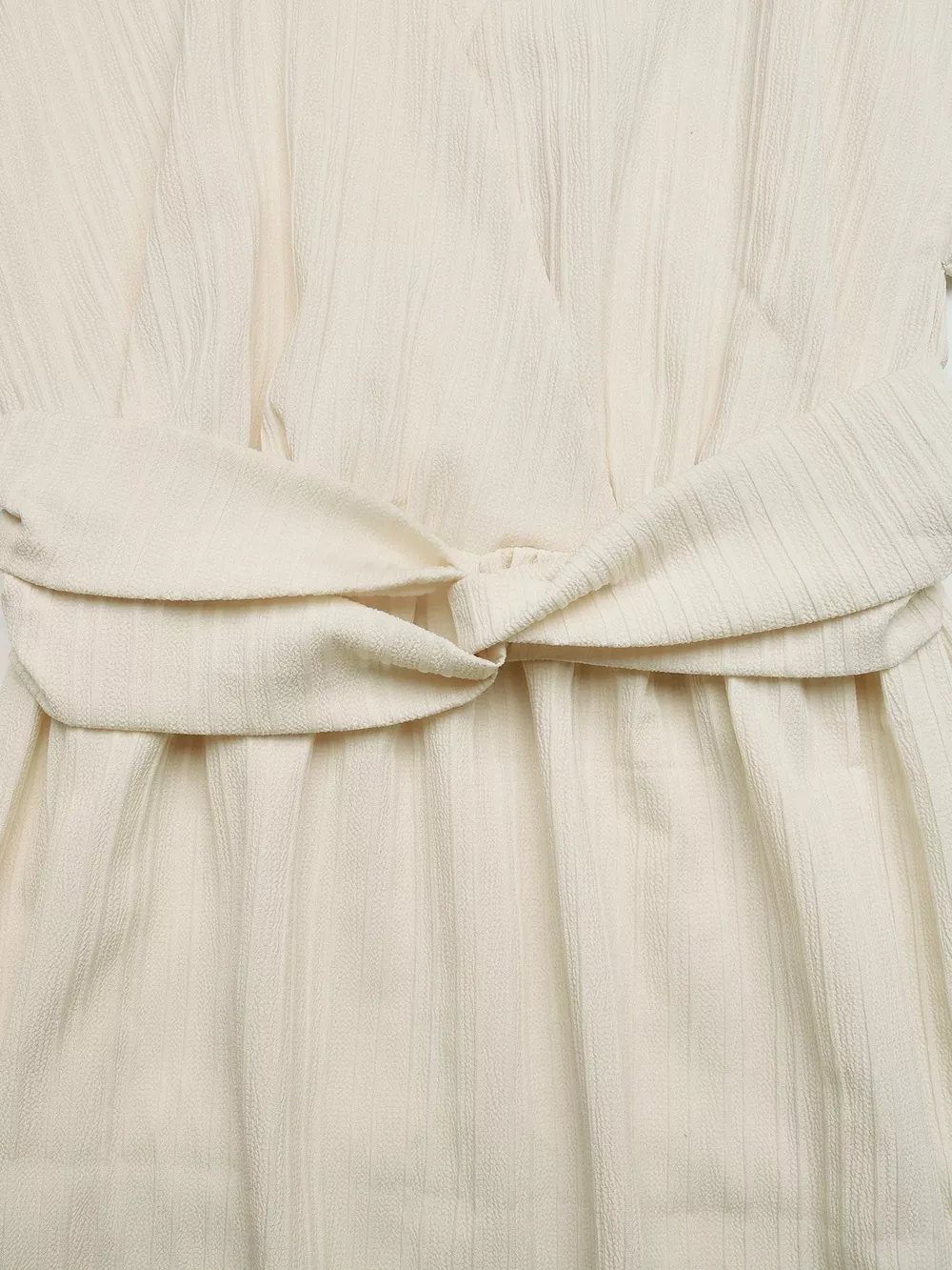 Surplice Short Sleeve Midi Dress, image 3