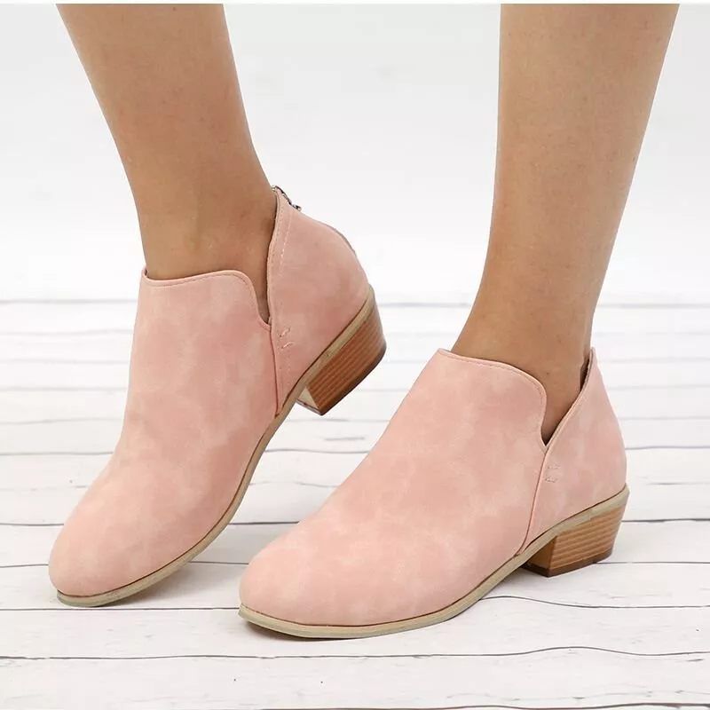 Point Toe Block Heels Boots, image 9
