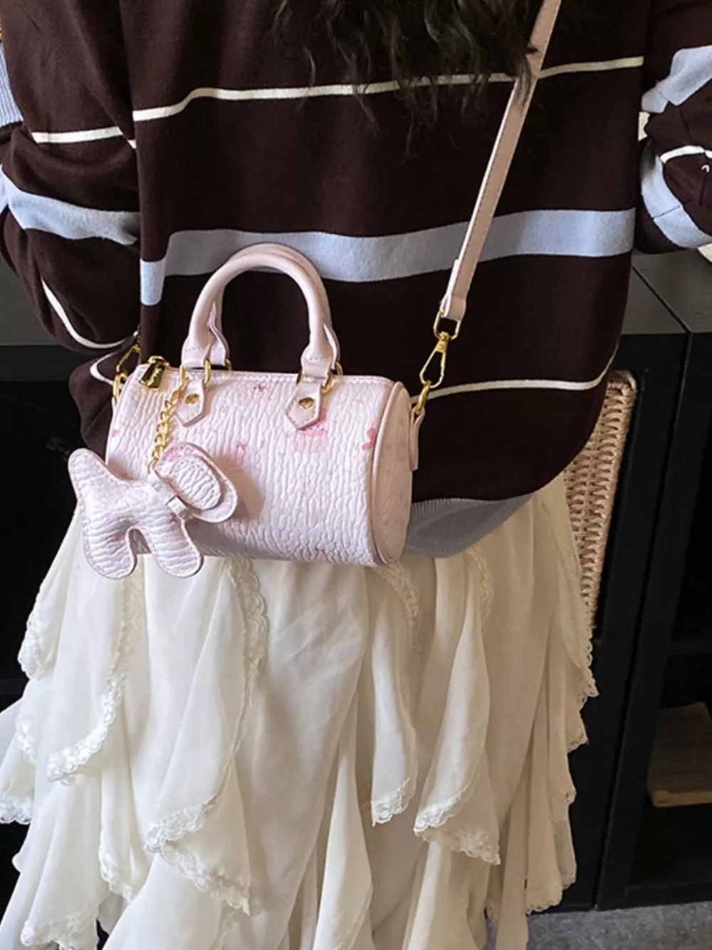 Barrel Crossbody Bag, image 3