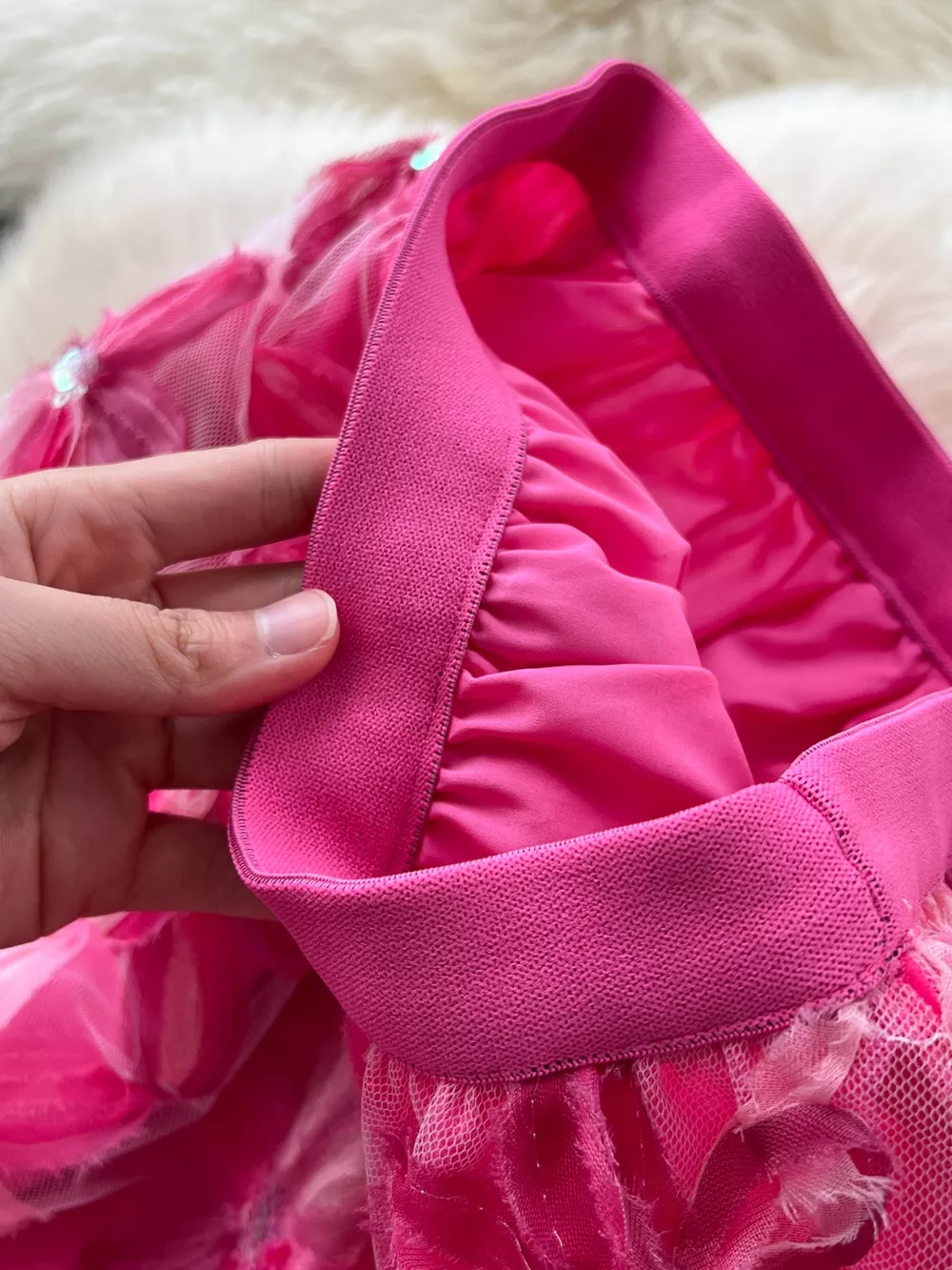 Floral Mesh Skirt, image 4