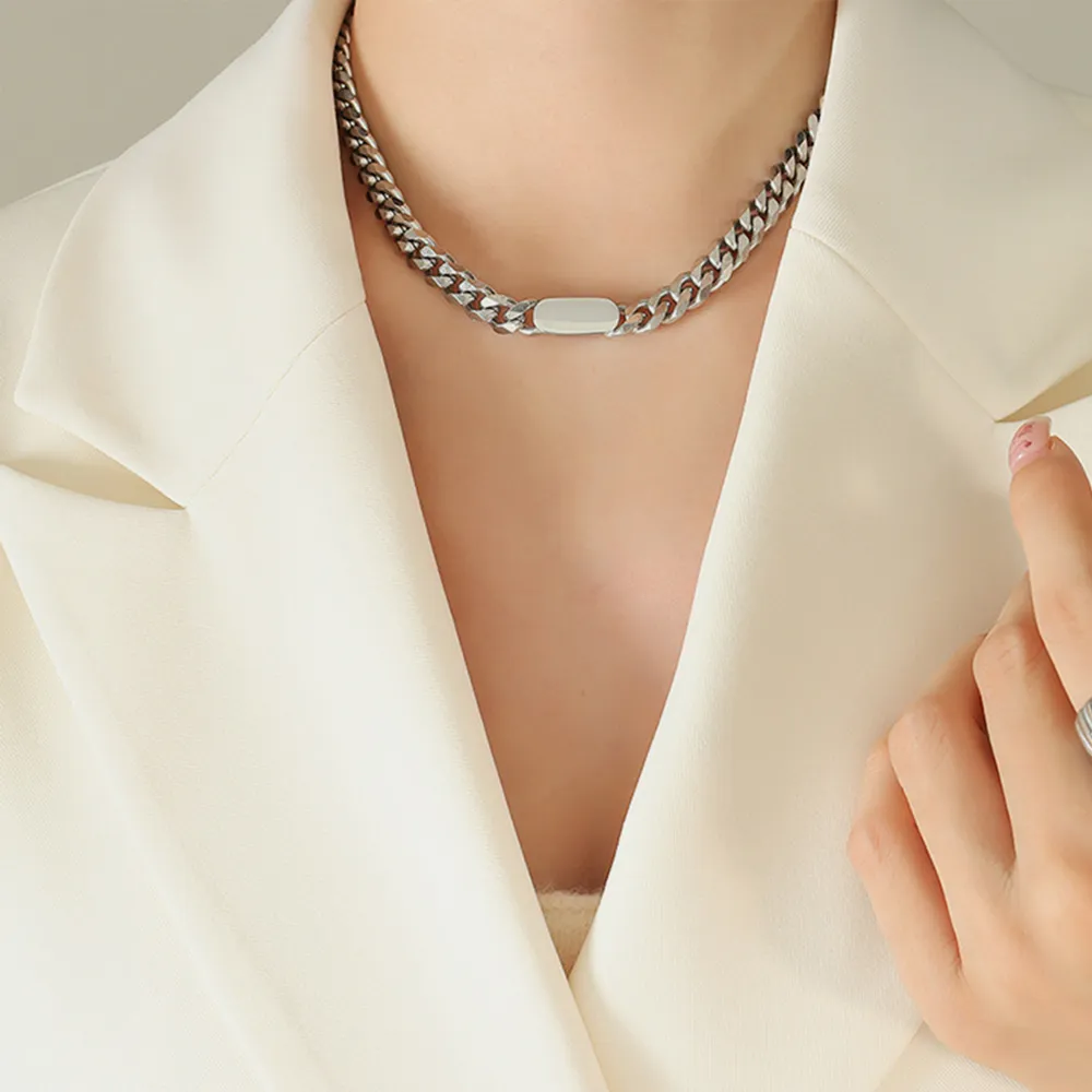 18K Gold-Plated Chain Necklace, image 2