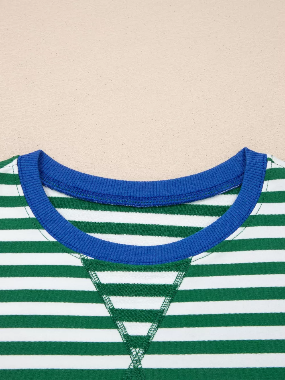 Stripe Boxy Tee and Drawstring Elastic Waist Shorts Set, image 7