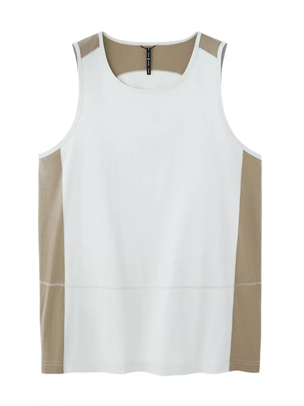 Men's Color Block Round Neck Tank, image 4