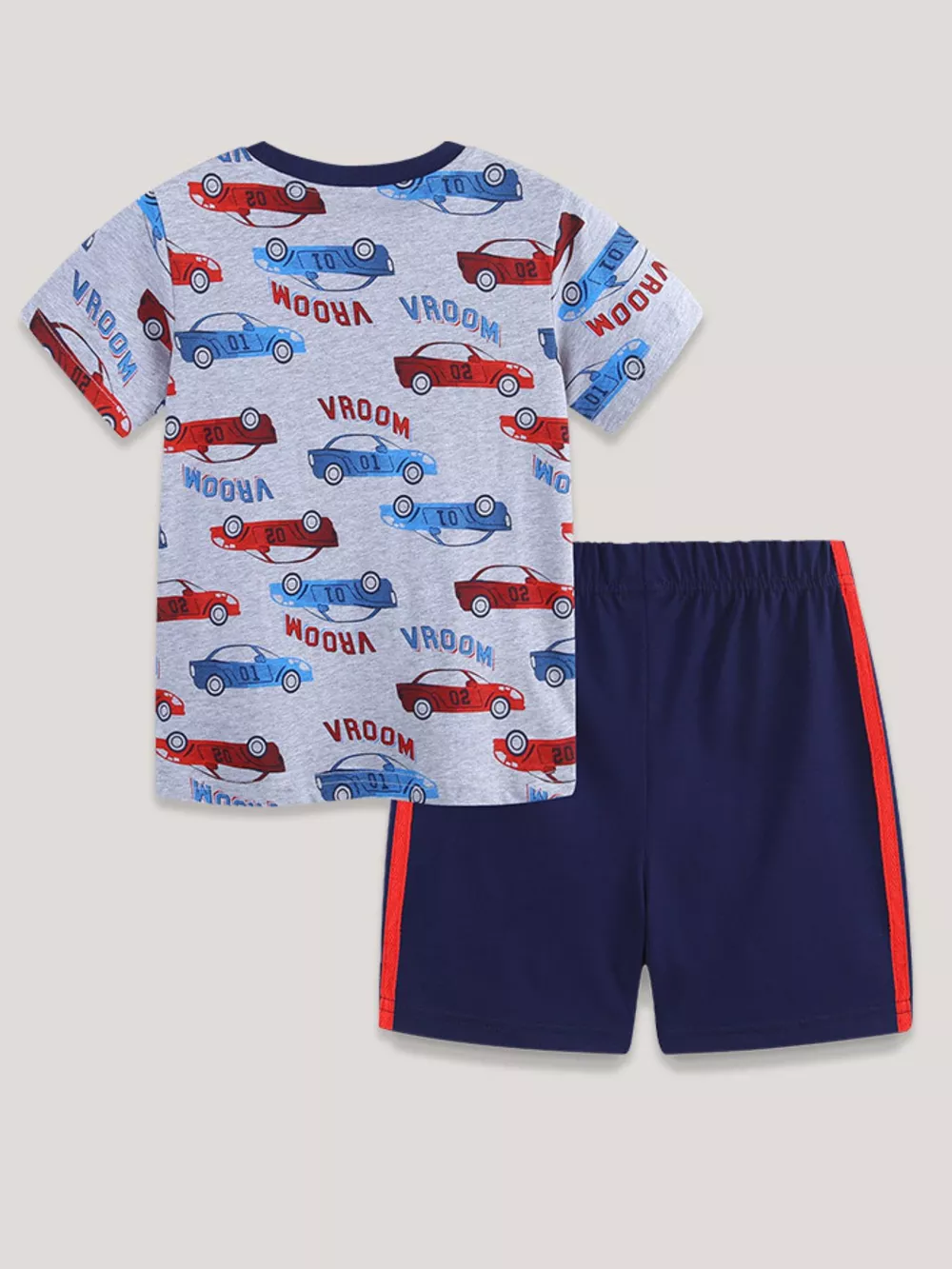 Children's Car Print Tee and Shorts Set, image 5