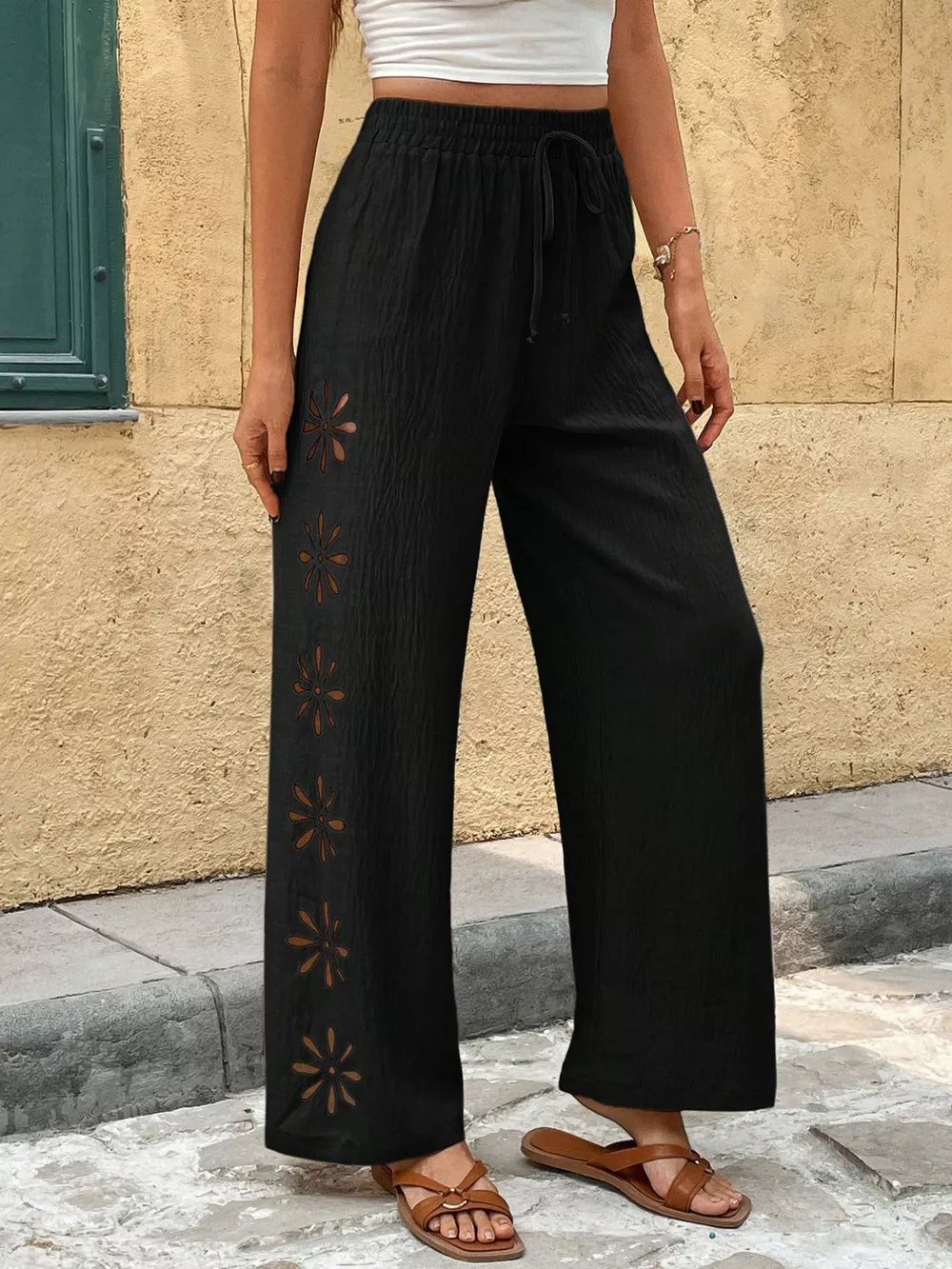Casual Wide-Leg Pants, image 19