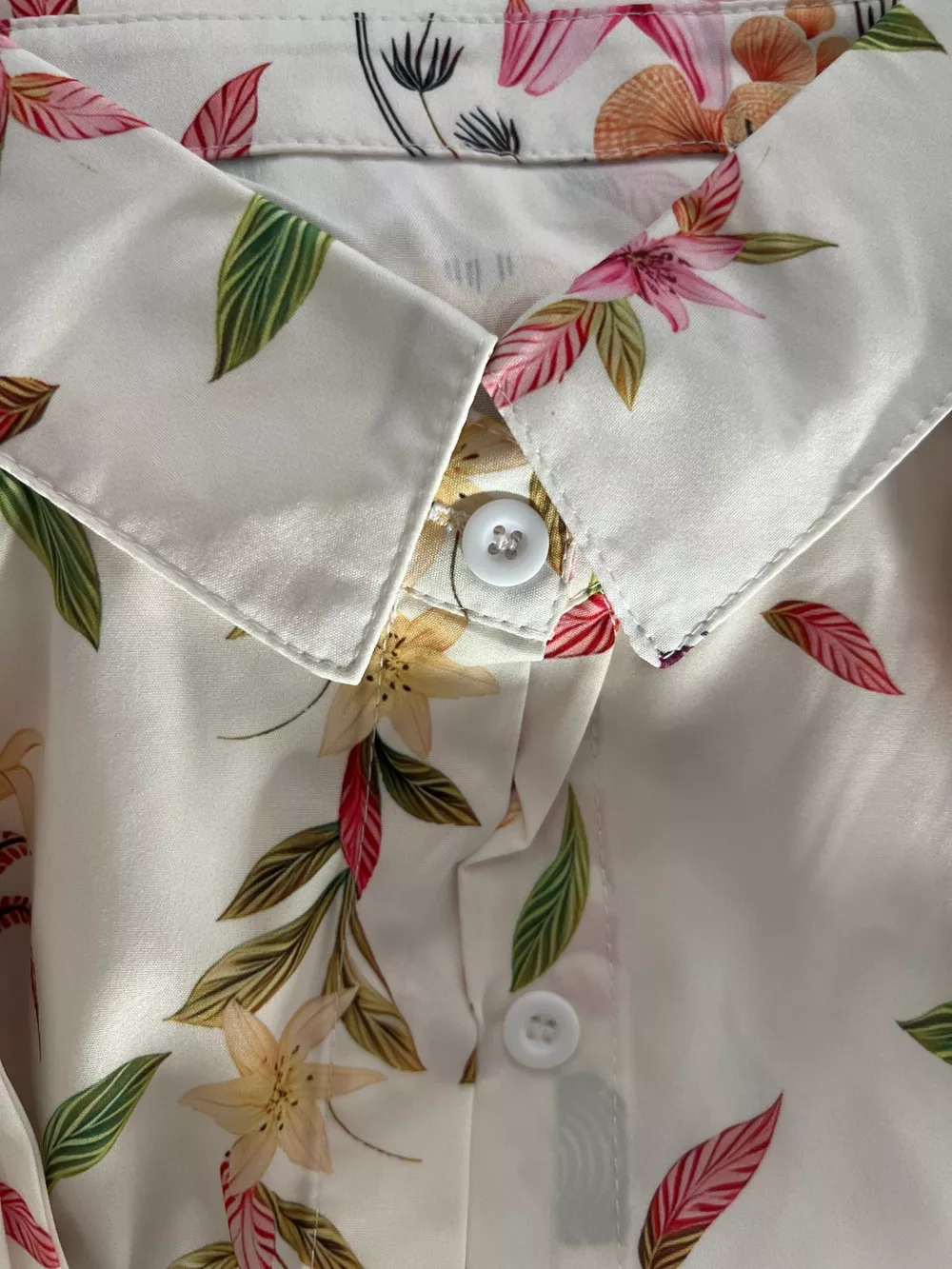 Printed Tie Waist Half Sleeve Romper, image 6