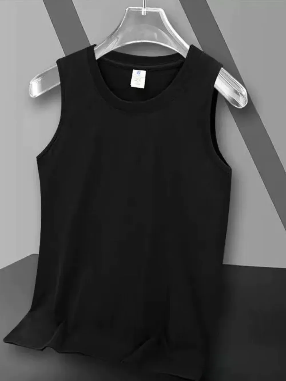 Men's Full Size Round Neck Tank Plus Size